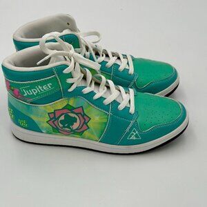 Sailor Jupiter, Sailor Moon, Custom High Top Shoes Size, , 9.5 Womens, 7.5 Mens